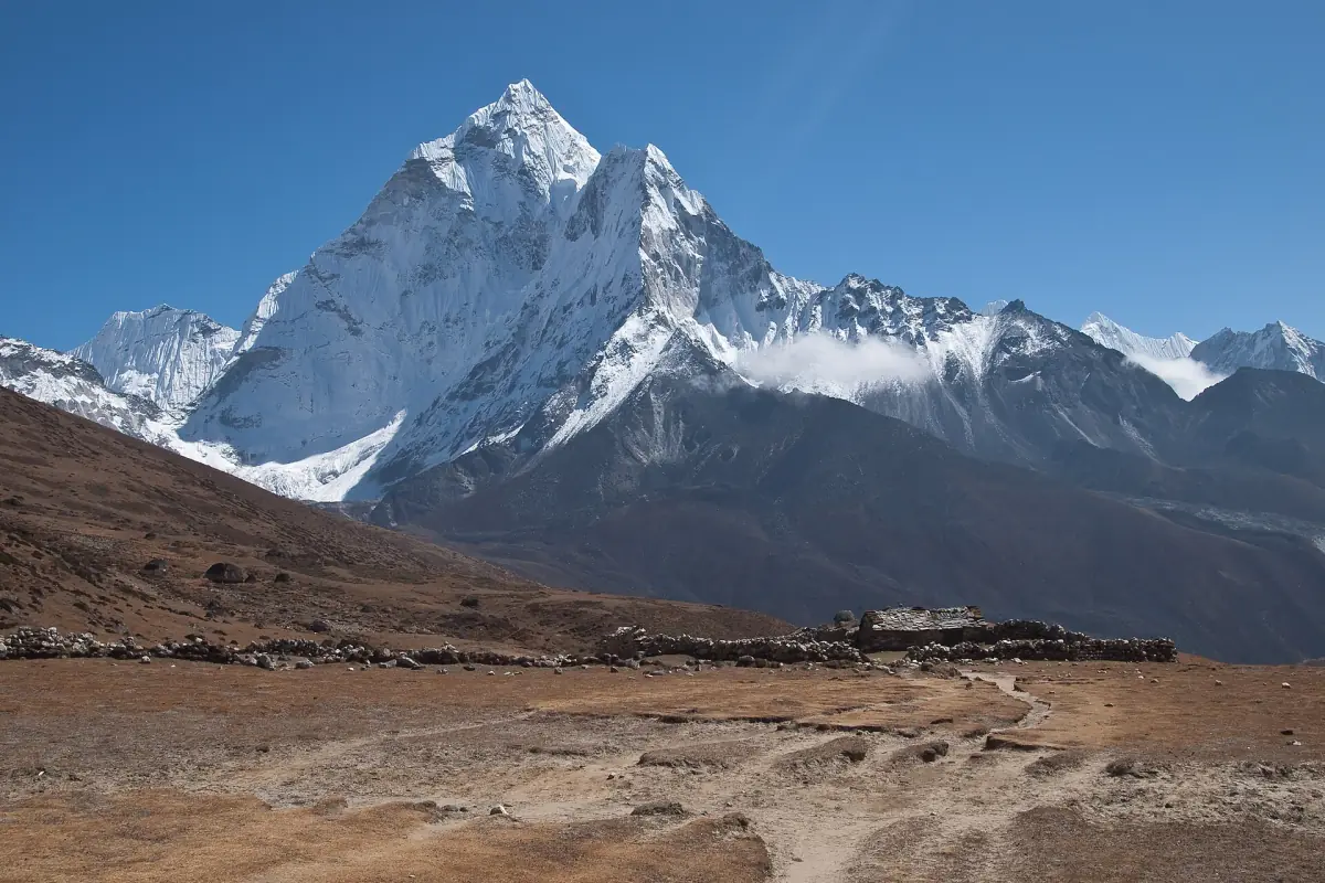 Ama Dablam above the Khumbu valley