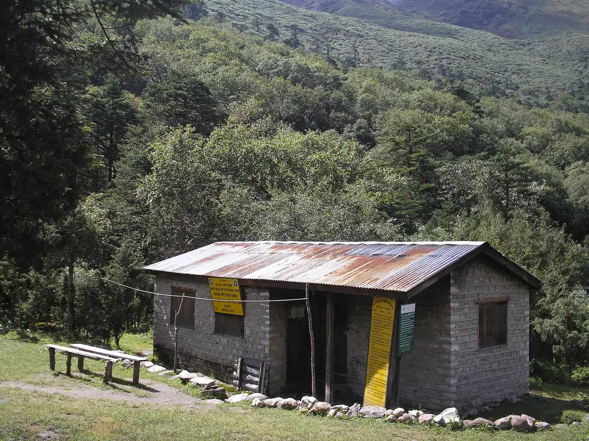 A park building in Sagarmatha National Park